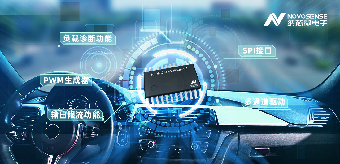 pp电子游戏官方网站全新发布40V车规级多通道半桥驱动NSD830x-Q1！