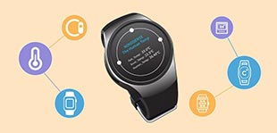 【应用】pp电子游戏官方网站低功耗数字温度传感器NST112x用于可穿戴类设备测温，可实现±0.2℃输出精度